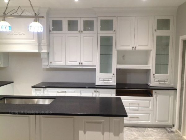 White cabinets Markham