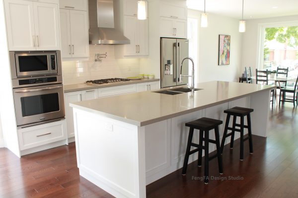 White built-ins Markham