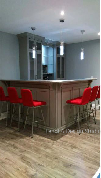 Dark cabinets Design