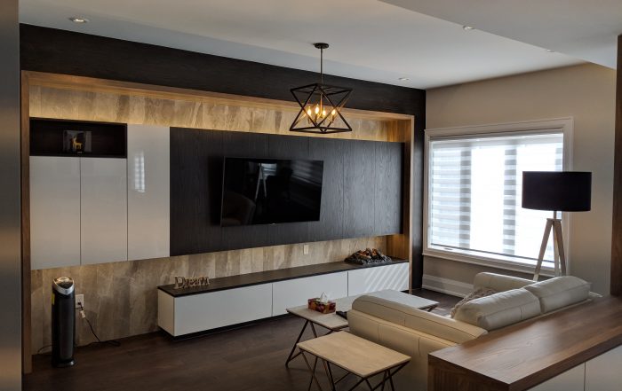 High gloss built-ins Vaughan
