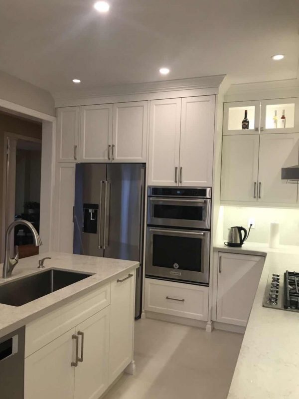 White vanity cost
