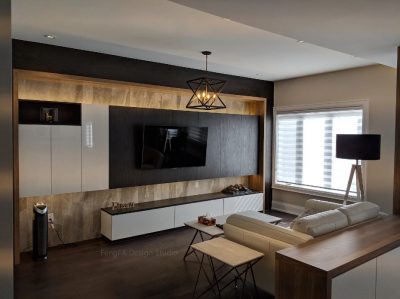 High gloss vanity Vaughan