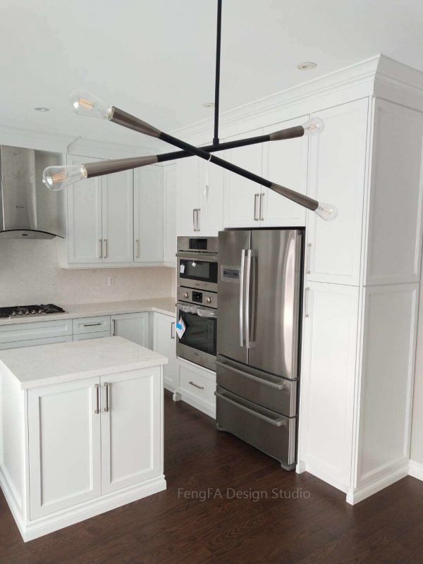 White built-ins cost