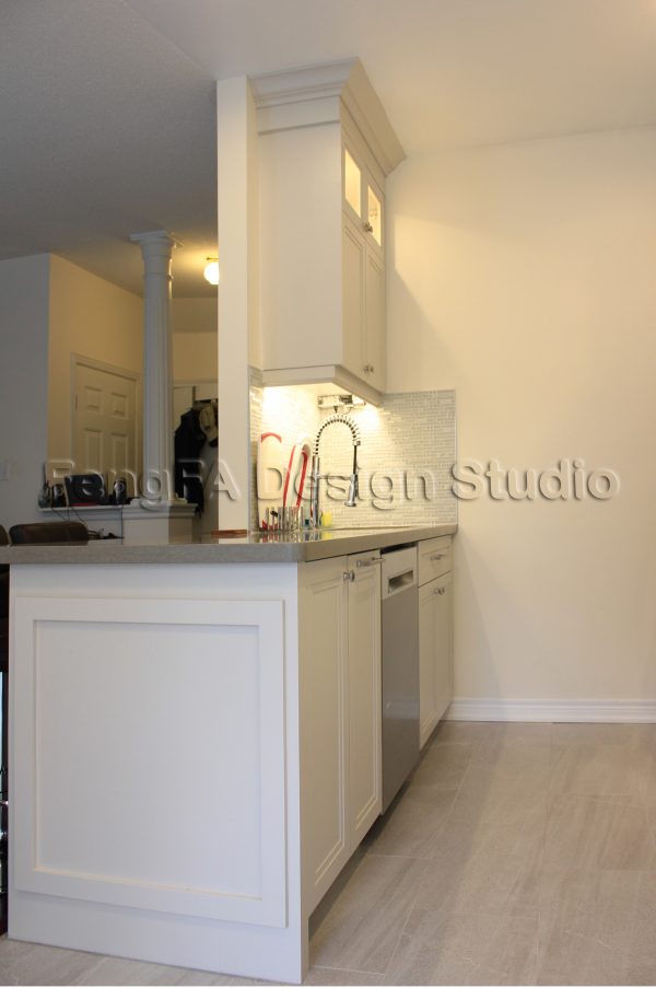 White built-ins Markham