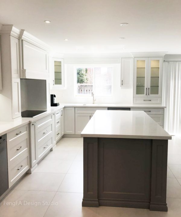 High gloss vanity Design