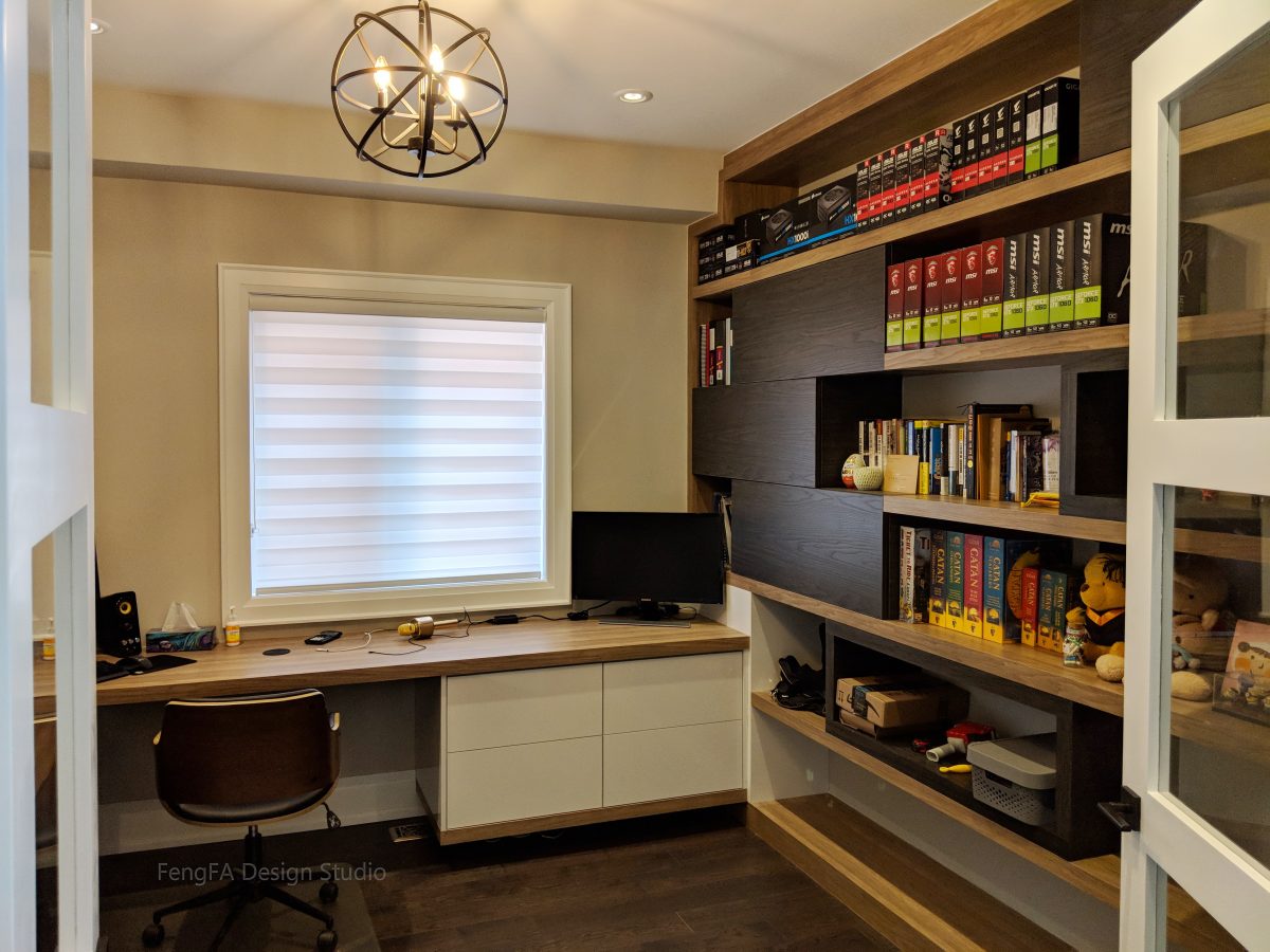Floating shelf + lift up doors + push open, 3 colors