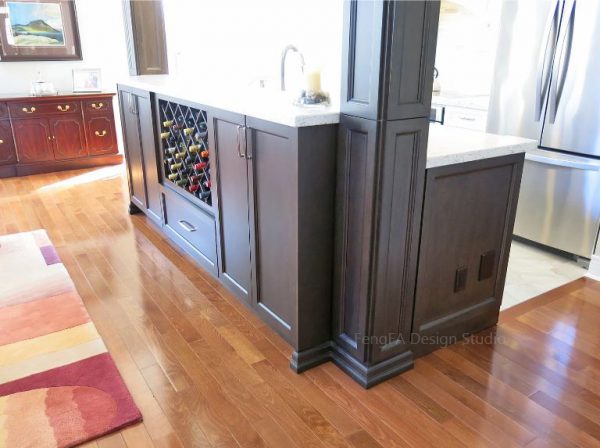Black cabinets Markham
