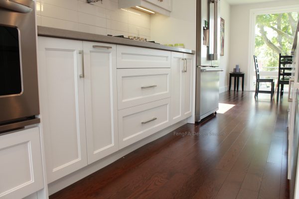 White built-ins Markham