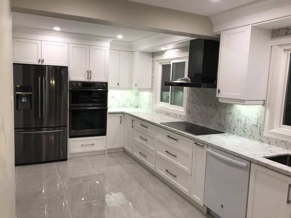 White built-ins Markham
