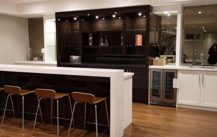 High gloss vanity Vaughan