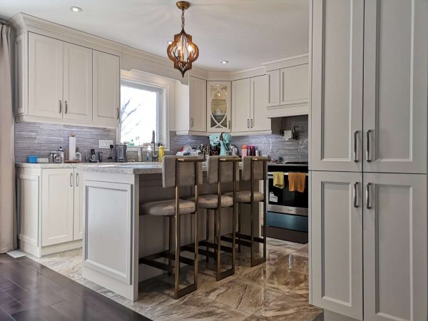 White cabinets Markham