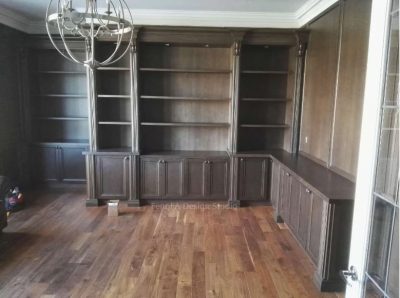 Dark cabinets Vaughan