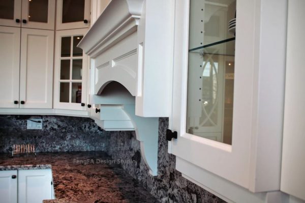 White built-ins Vaughan