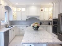 Traditional Style Kitchen - Corner Fish Door Cabinet
