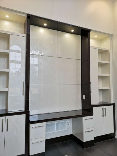 White built-ins Markham