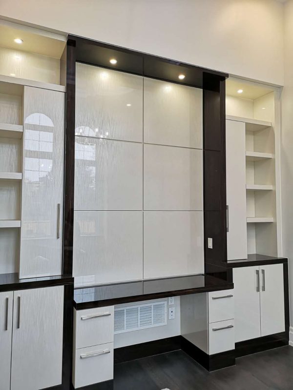White built-ins Markham