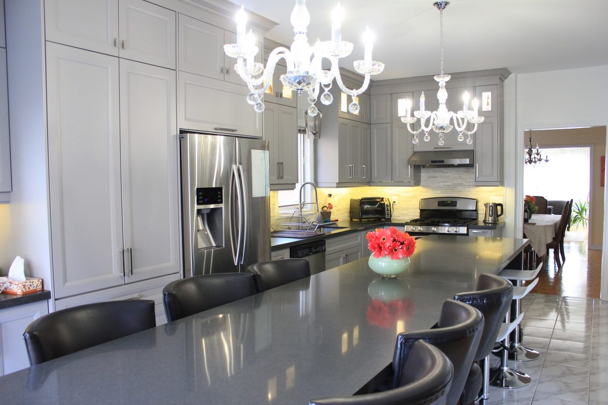 Black cabinets Richmond hill