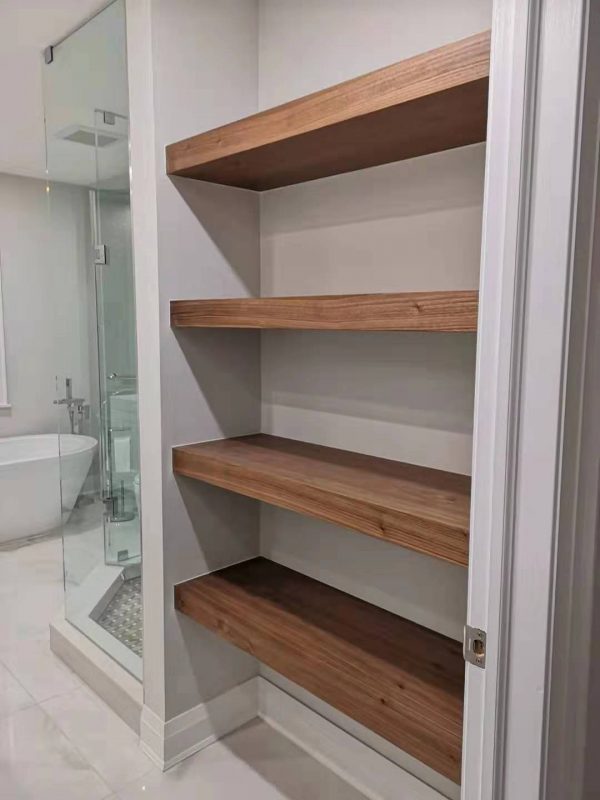 custom bath shelving Vaughan