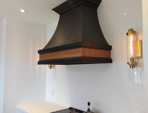 Special Designed Dark Wooden Hood Cover